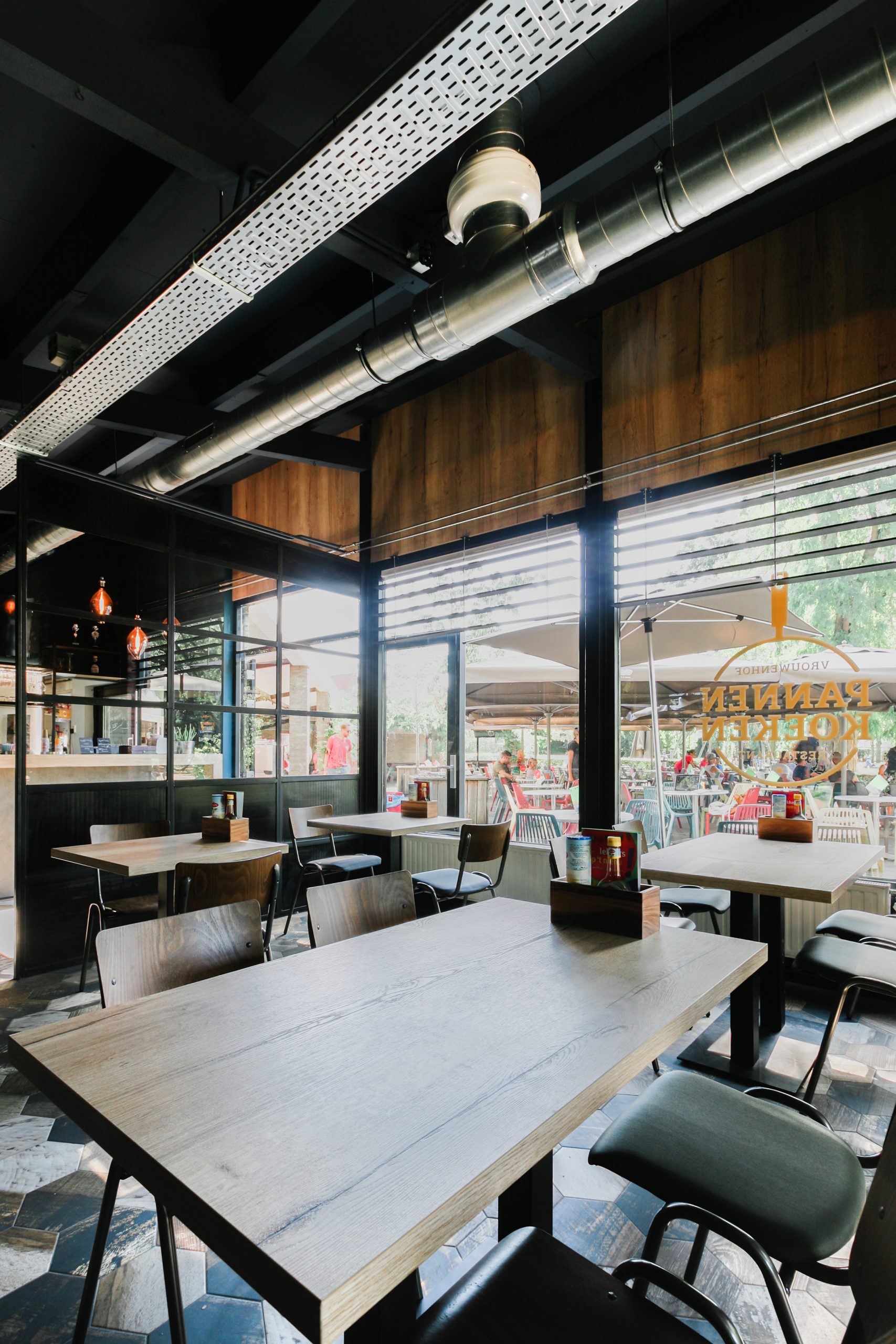 Van ‘speeltuinkantine’ naar pannenkoekenrestaurant…..