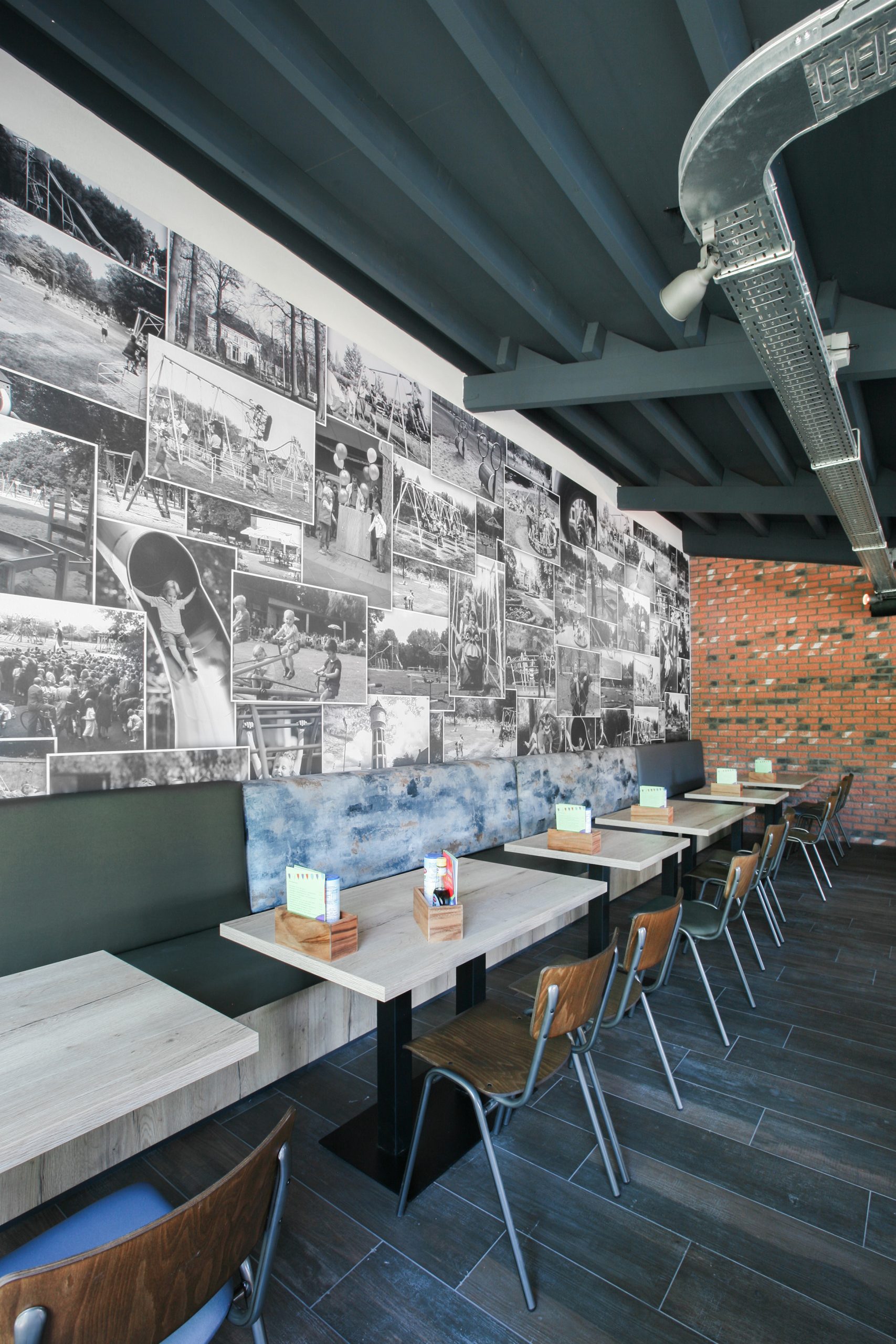 Van ‘speeltuinkantine’ naar pannenkoekenrestaurant…..