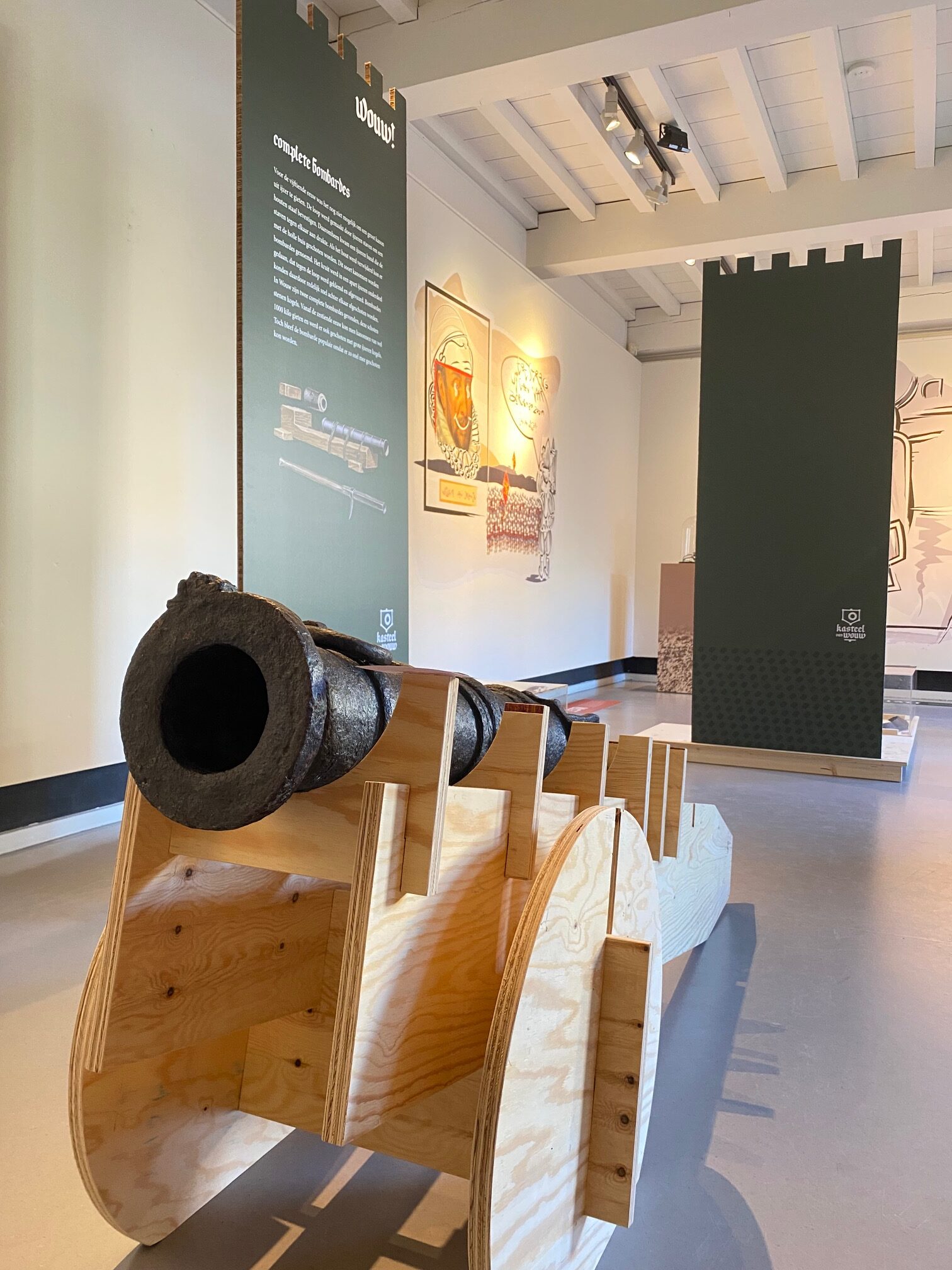 Verschillende activiteiten in de expositie